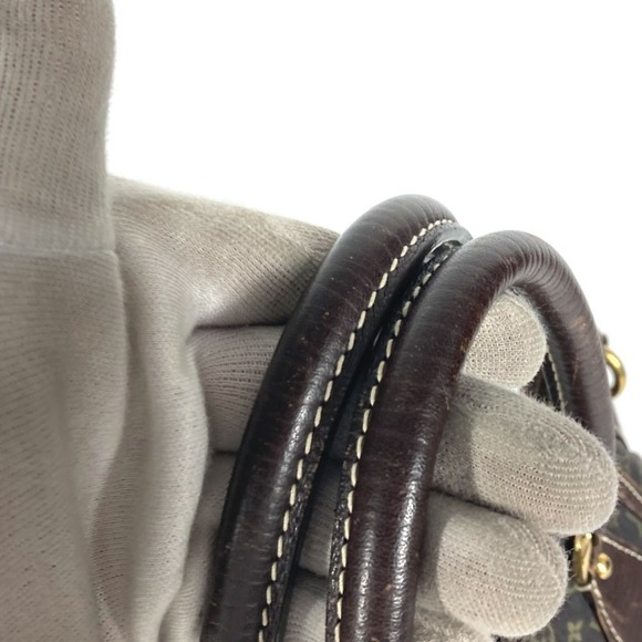 LOUIS VUITTON Brown Monogram Canvas Shoulder Bag - Picture 13 of 16